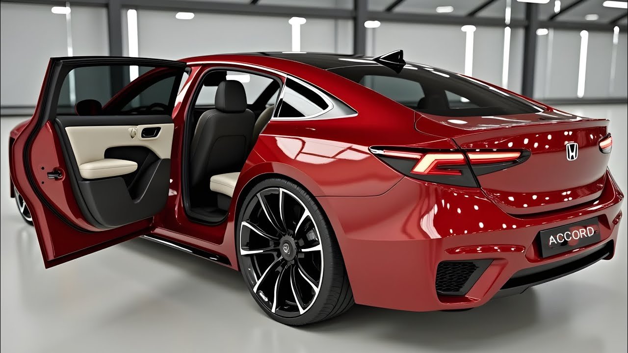 Honda Accord 2025 – Premium Sedan with Modern Design, Hybrid Power & Advanced Technology!