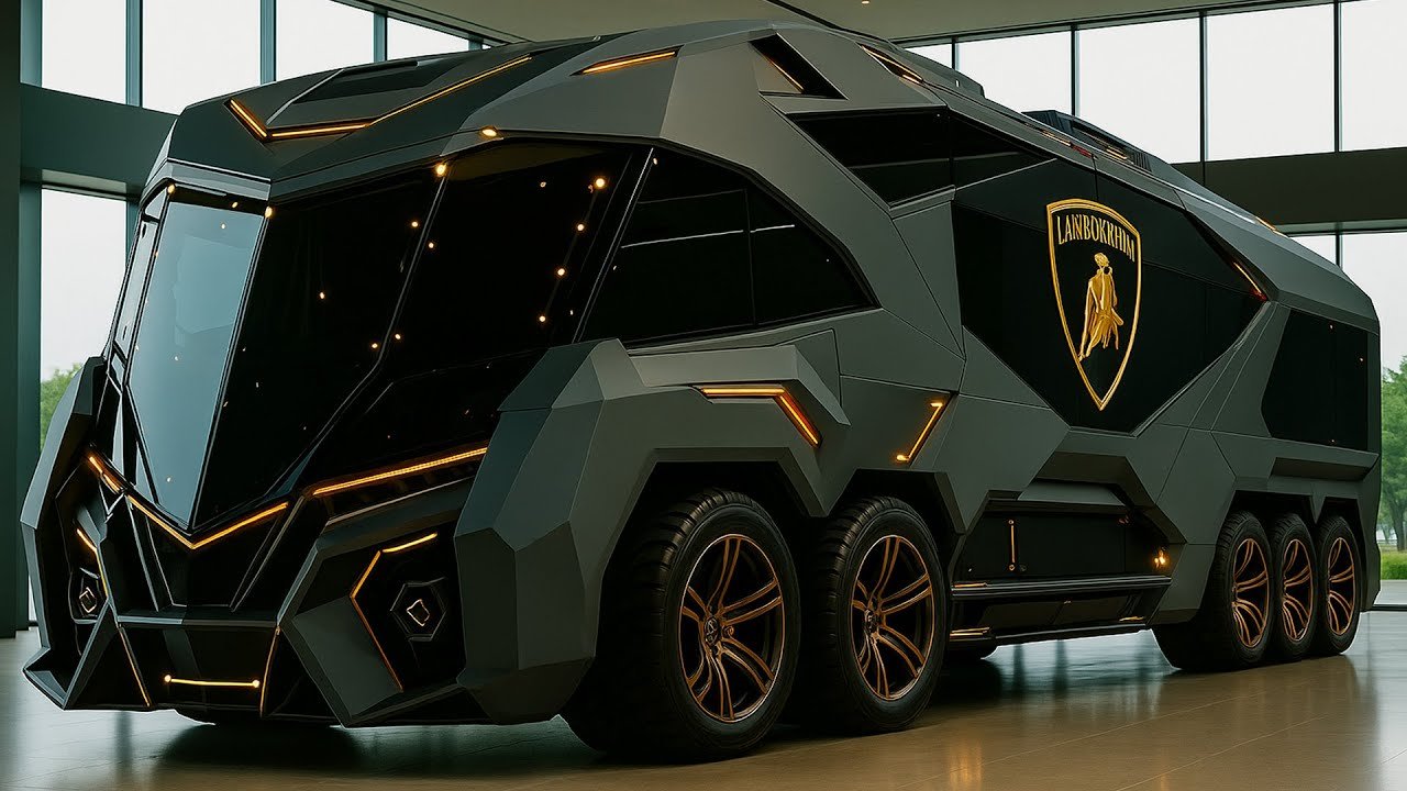 2026 Lamborghini Motorhome: $3.5 Million Supercar RV That Turns Roads Into Runways